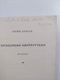 Satakunnan nähtävyyksiä : opas matkailijoille (tekijän omiste)