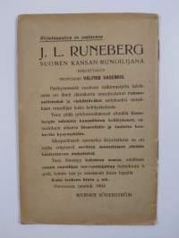 J.L. Runebergin Hirvenhiihtäjistä : selittävä johdatus