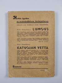 Aaverakastaja : runonäytelmä ynnä muita runoja