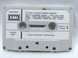 c-kasetti Heikki Laurila - A Taste Of Guitar
