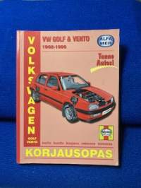 Volkswagen Golf &amp; Vento korjausopas -suomenkielinen