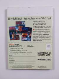 Huomio! Reserviläisen käsikirja 2002 : Suomen sotilaan erikoisnumero 3/2002