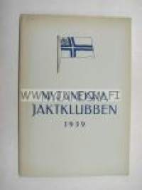 Nyländska Jaktklubben 1939 årsbok -vuosikirja