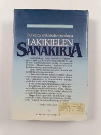 Lakikielen sanakirja : suomi-englanti