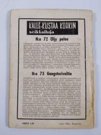 Öljy palaa