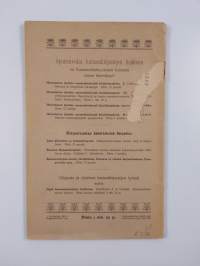 Arvosteleva luettelo suomenkielisestä kirjallisuudesta : apuneuvoksi kansankirjastojen hoidossa : 1904 ja 1905 vuosien lisävihko