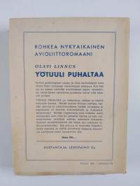Yötuuli puhaltaa : avioliittoromaani
