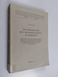 Asuntoyhteisö, sen muodostuminen ja rakenne : Sosiologinen tutkimus asunnonhakijoista, uudelle asuntoalueelle muuttaneiden käyttäytymismuutoksista ja naapuruussuh...