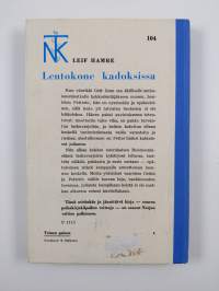 Lentokone kadoksissa