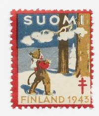 Joulumerkit LaPe  2&#039;3   1943