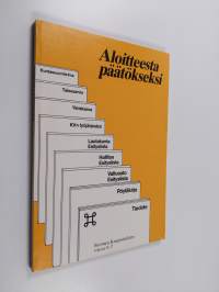 Aloitteesta päätökseksi, päätöksentekomenettely kunnassa