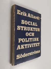 Social struktur och politisk aktivitet : en studie av väljaraktiviteten vid riksdagsvalen i Finland 1945-54