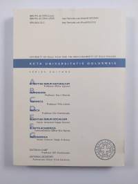Acta universitatis ouluensis : pienenevän infrastruktuurin suunnittelu ja hallinta