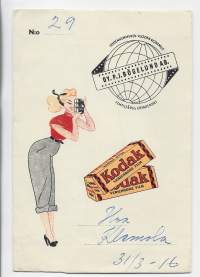 P J Bögelund   kuvapussi  Kodak
