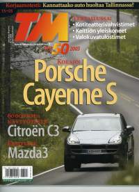 Tekniikan maailma vuosikerta 2003 (puuttuu numerot 1,2 ja 17)