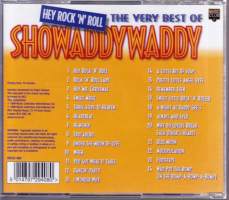 CD -  Hey Rock &#039;N&#039; Roll - The Very Best of Showaddywaddy, 1999. 24 raitaa. MCCD 408.  Katso kappaleet kuvista/alta.