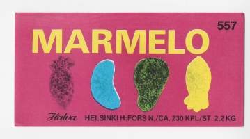 Halva Marmelo -   tarra  7x14 cm