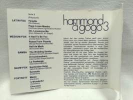 c-kasetti Hammond à gogo 3 (1978)