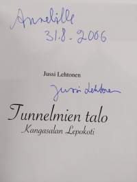 Tunnelmien talo : Kangasalan Lepokoti (signeerattu, tekijän omiste)