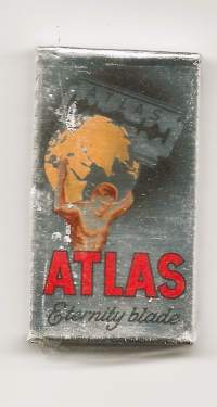 Atlas- avaamaton tuotepakkaus sisällä 5 kpl  partateräkääre