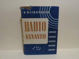 Radiosanasto - Saksa-englanti-venäjä-ruotsi-suomi