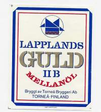 Lapplands Guls II B -  olutetiketti