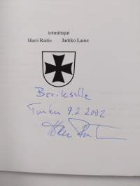 Osamme, onnemme (signeerattu, tekijän omiste)