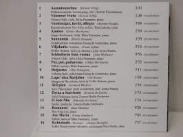 cd Sunnuntaikonsertti - 16 tunnelmamusiikin helmeä