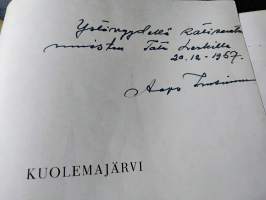 Kuolemajärvi - Aapo Inkinen signeeraus