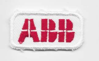 ABB-   hihamerkki kangasmerkki