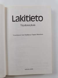 Lakitieto : täydennyksiä
