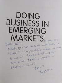 Doing business in emerging markets (tekijän omiste)