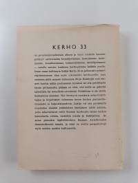 Kerho 33 : 1948 : runoja, novelleja, esseitä