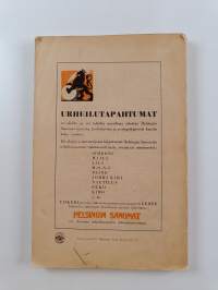 Yleisurheilu 1937 : Arvosteleva vuosikatsaus