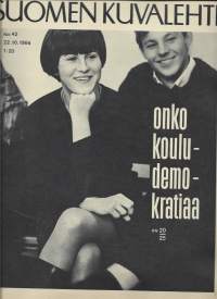 Suomen Kuvalehti 1966 nr 42 / Onko kouludemokratiaa, Etelä-Afrikka, vesivoima, Öljy-mustakulta, Marski ja kreivi Carl A Ehrensvärd