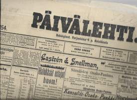 Päivälehti 8. 7.  1898   sanomalehti