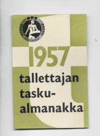 Tallettajan taskulalenteri OKO 1957    -   kalenteri