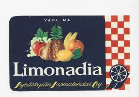 Limonadia -  juomaetiketti