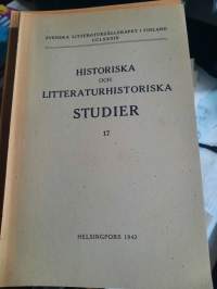 Historiska och litteraturhistoriska studier 17. Hfors 1942