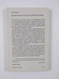 Exercises for the upper forms : lukion englannin kielen harjoitustehtäviä sekä ylioppilaskirjoitukset 1965-67