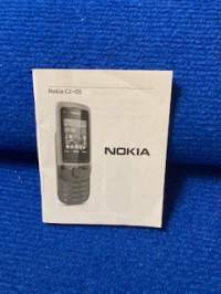 Nokia C2-05 suomenkielinen kännykän käyttöohjekirja.