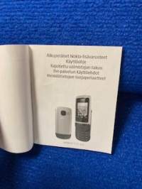 Nokia C2-05 suomenkielinen kännykän käyttöohjekirja.