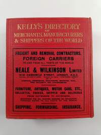 Kelly&#039;s Directory of Merchants, Manufacturers and Shippers