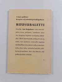 Ruusubaletti : komedia