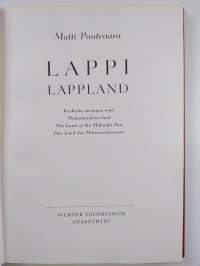 Lappi = Lappland : keskiyön auringon maa = midnattssolens land