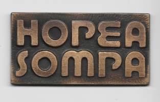 Hopea Sompa  - mitali 70x35 mm