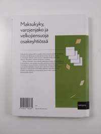 Maksukyky, varojenjako ja velkojiensuoja osakeyhtiössä