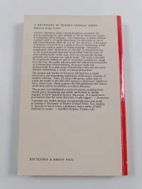 A dictionary of modern critical terms