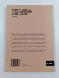 Avoimen yhtiön ja kommandiittiyhtiön tilinpäätösmalli