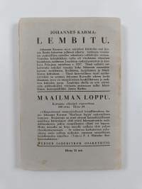 Lembitu : viisi näytöstä